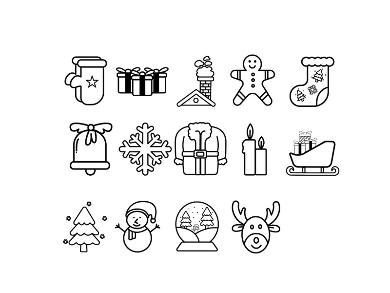 Christmas Icons Vol.1