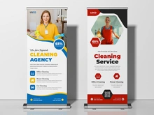 Cleaning Service Roll Up Banner Ver-1