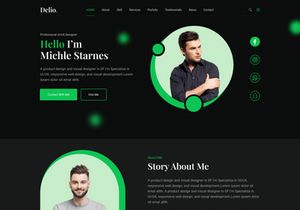 Delio-Portfolio Website Template