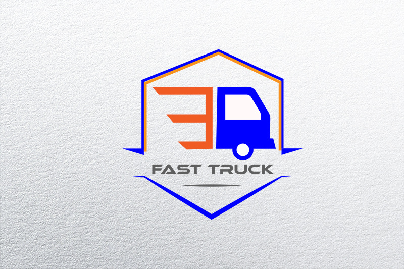 Professional Trucking Company Logo | Transport & Logistics Branding