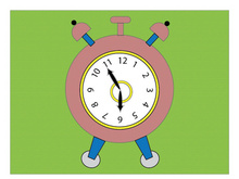 Elegant Alarm Clock Design| Adobe Illustrator Masterpiece