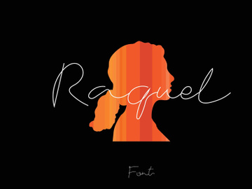 Raquel  Handwritten Font preview picture