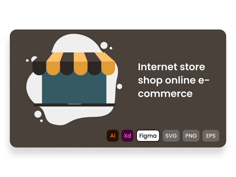 Internet store shop online e-commerce. Shopping online. Store online.