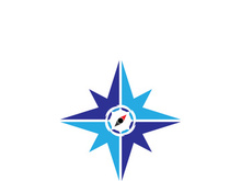 Compass logo template vector icon illustration design