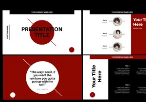 Bravy Presentation Template