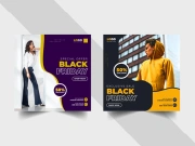 Black Friday Sale Social Media Post Ver-4