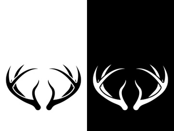 Deer logo template vector icon illustration design preview picture