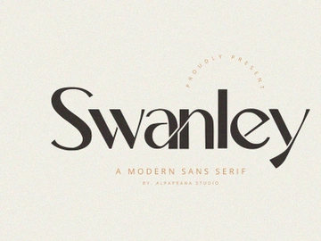 Swanley - Sans Serif Font preview picture