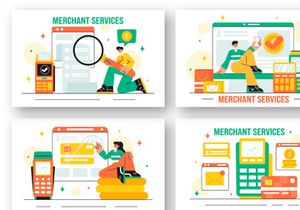 15 Merchant Services Illustration