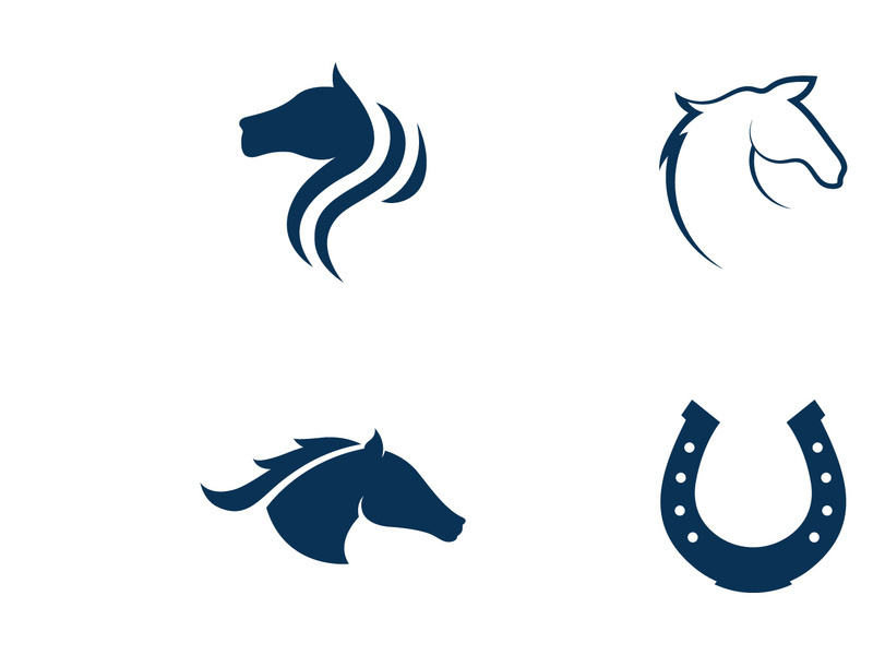 Horse Logo Template Vector illustration design