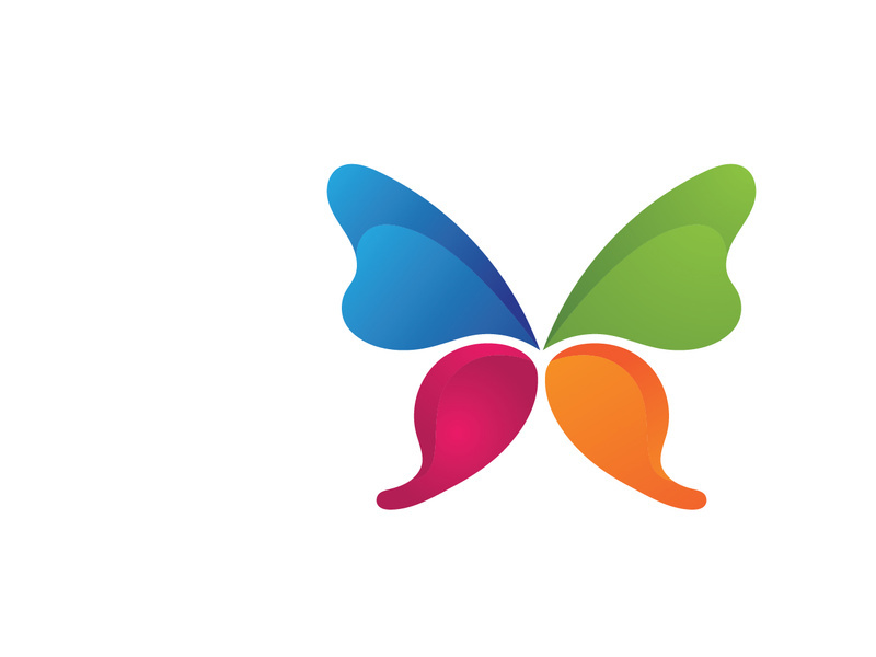 Beauty Butterfly Vector icon design