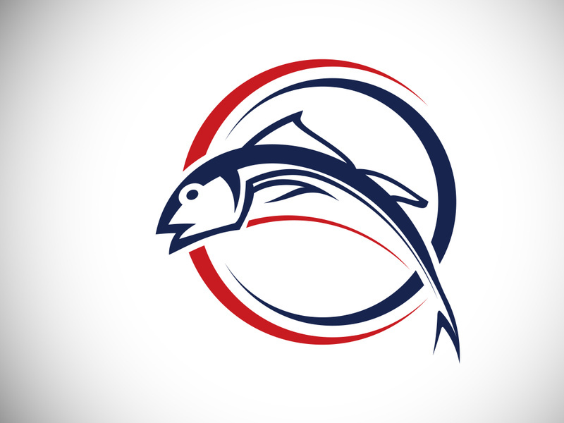 Fishing logo. Fish Logo, Wild Fish Logo, Fly Fishing Logo, ~ EpicPxls