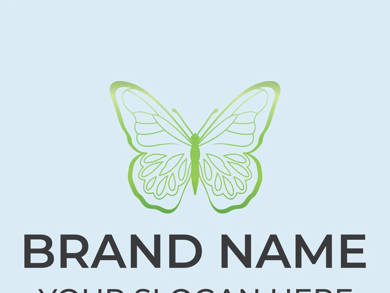 Butterfly logo design