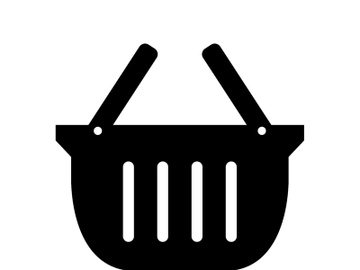 Basket shopping icon preview picture