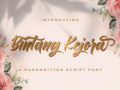 Bintang Kejora - Handwritten Font