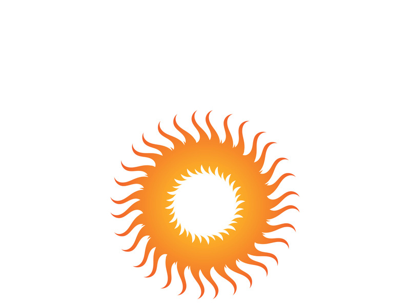 Sun Vector illustration Icon