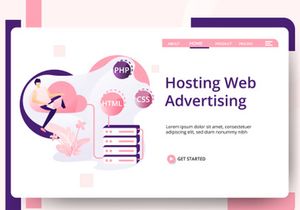 Media Advertising sets Illustration vol 1