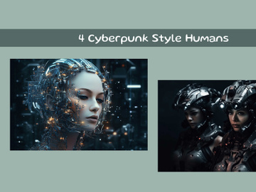 Cyberpunk Style Humans preview picture
