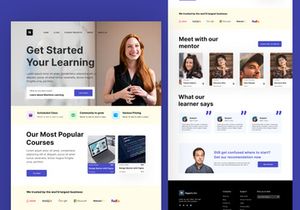 Online Course Landing Page - Nggetu