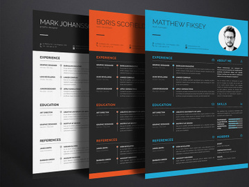 Clean Resume Template preview picture