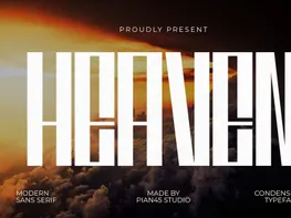 Heaven - Condensed Sans Serif preview picture