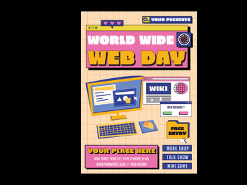 Web Day Flyer preview picture