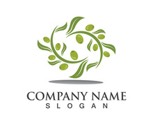 Extra virgin olive oil logo icon design vector illustration