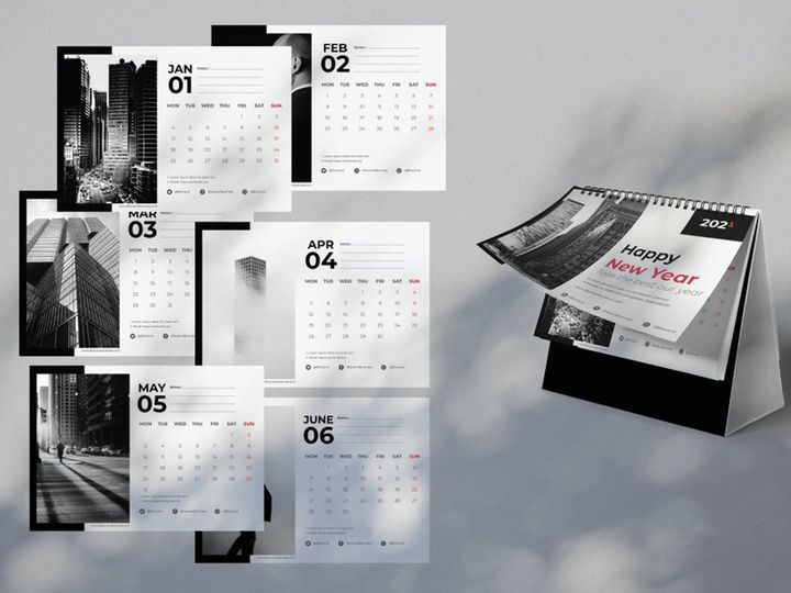 Calender Design 2021 A5 Template