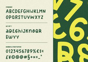 Moreganic - Organic Font