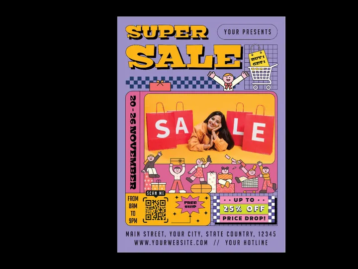 Super Sale Flyer