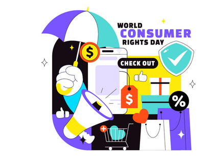 10 World Consumer Rights Day Illustration