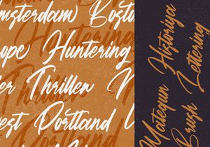 Matequn Historiya - Handwritten Font