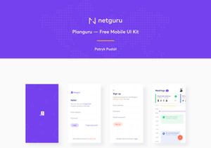 Planguru - Free Mobile UI Kit