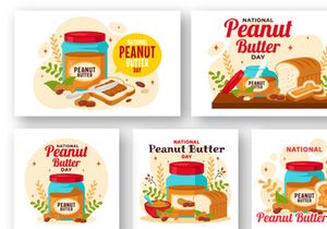 11 National Peanut Butter Day Illustration