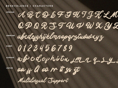 Benevolence - Brush Script