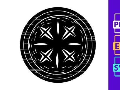 Abstract Geometric Mandala Design