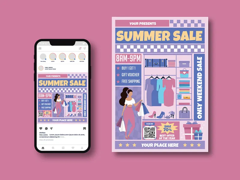 Summer Sale Flyer