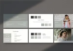 Gray Powerpoint Template