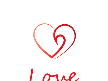 Love logo  design preview picture