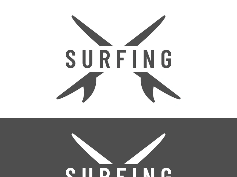Vintage surfboard logo,surfing on summer beach.For business,badge,holiday, ,label,emblem.