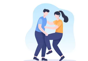 5 Self Defense Practice Illustration