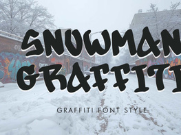 Snowman Graffiti preview picture