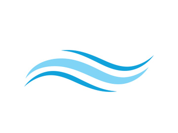 Water wave vector icon illustration preview picture