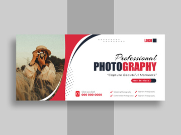 Photography Services Facebook Cover Banner Ver-1 preview picture