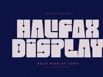 Halifax Display Font preview picture