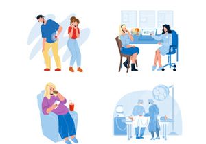 Health medical characters