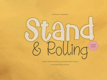 Stand Rolling | Hand Drawn Light Style preview picture