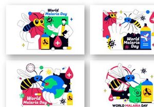 10 World Malaria Day Illustration