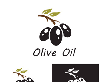 Olive fruit logo design. preview picture