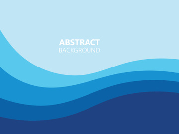 Blue wave water background wallpaper vector preview picture